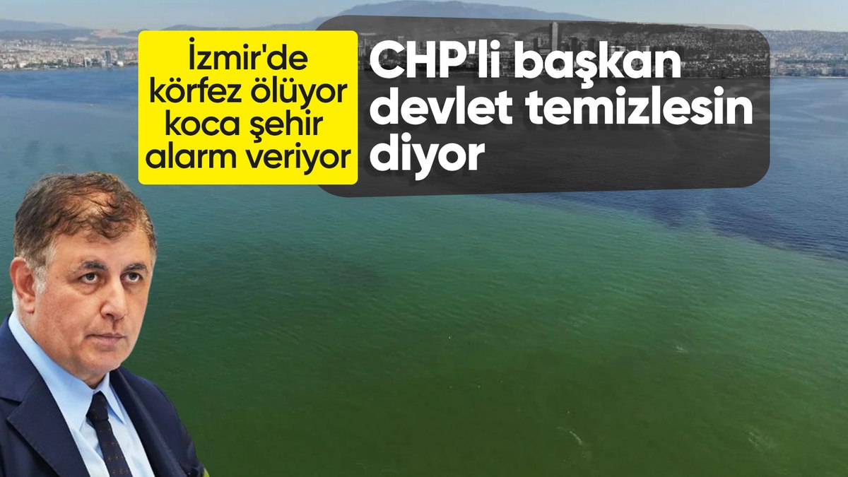 Cemil Tugay’dan İzmir Körfezi’nin temizliğiyle ilgili yeni açıklama