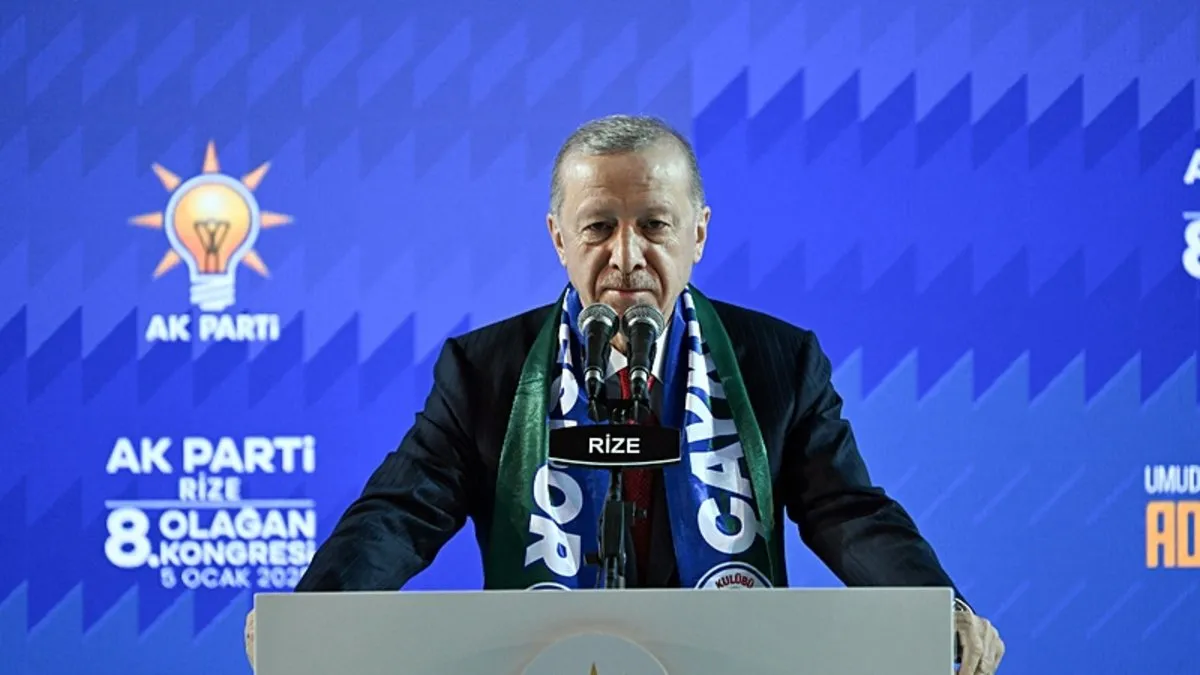 Son dakika: Başkan Erdoğan’dan Rize önemli mesajlar: Hedefimiz terörsüz Türkiye